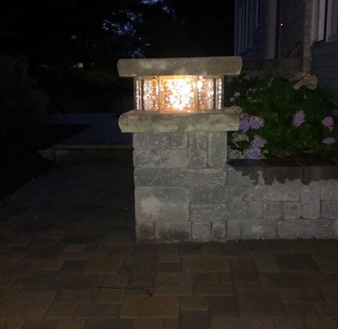 Lake Geneva outdoor light installation adds time to outdoor activities